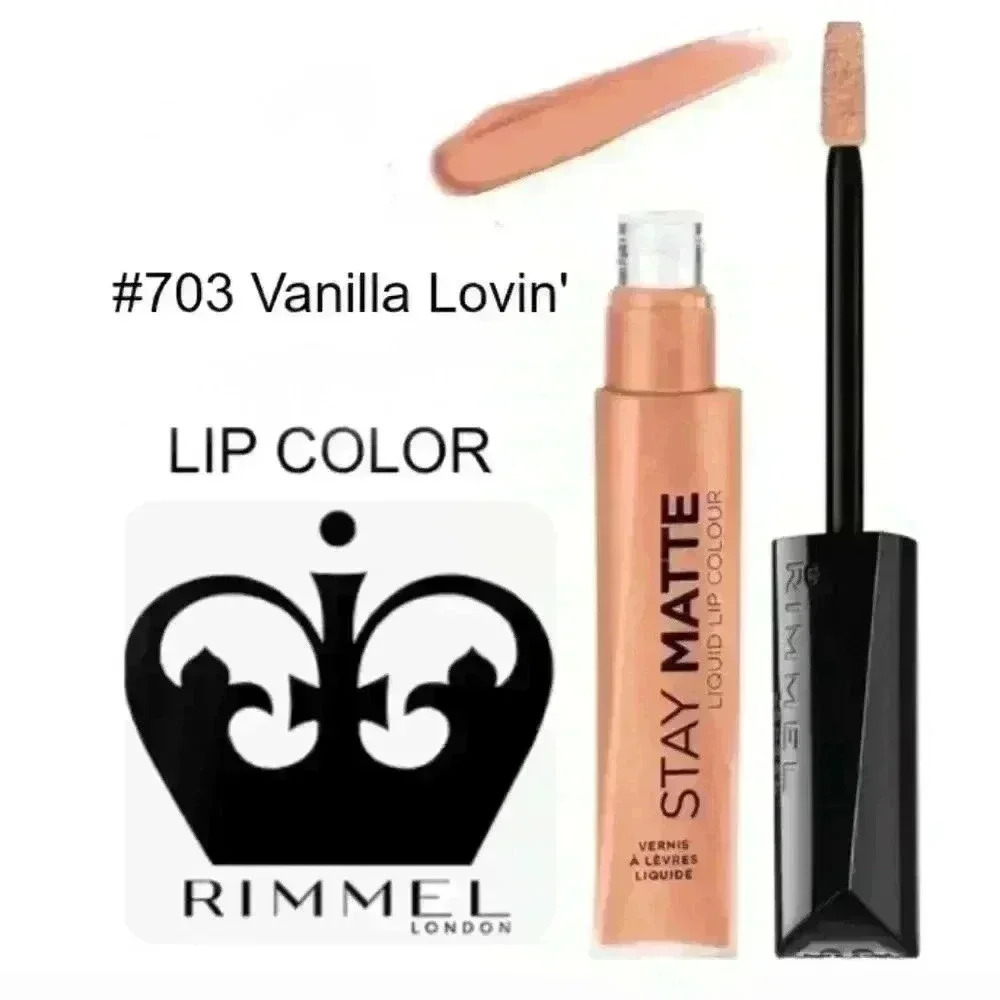 Rimmel London Stay Matte Liquid Lip Color #703 Vanilla Lovin